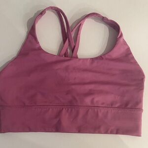 Lululemon Athletica Mauve - purple shade Sports Bra size 8